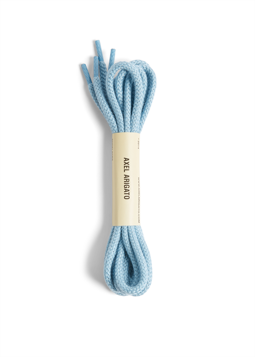 Грижа за обувките AXEL ARIGATO Round Laces - 135cm Синьо | O4298005