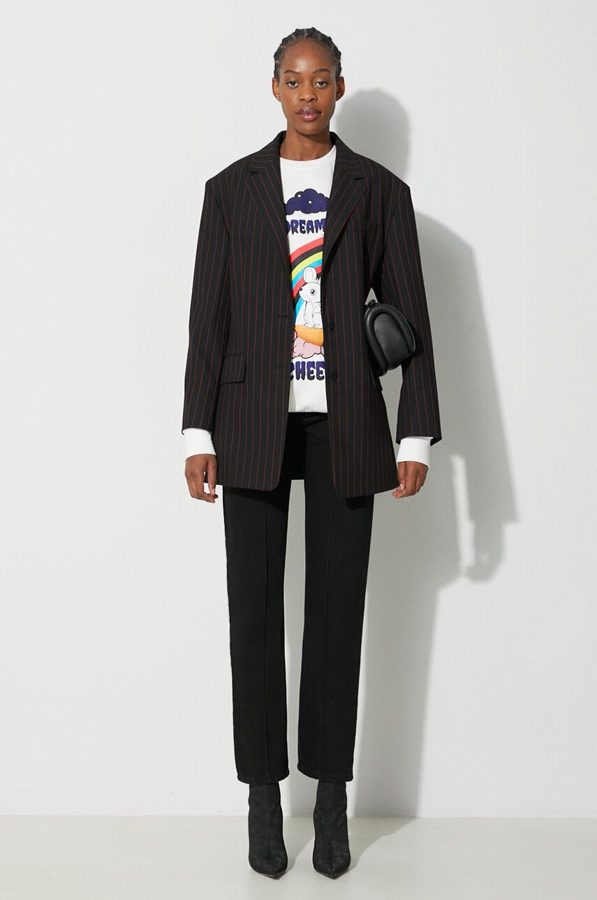 Дънки JW Anderson Anderson Straight Jeans Черно | DT0075.PG1334, 1