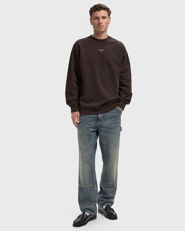 Суитчър Drôle de Monsieur Classic Slogan Sweatshirt Кафяво | I-SW148-CO127-DBN, 2