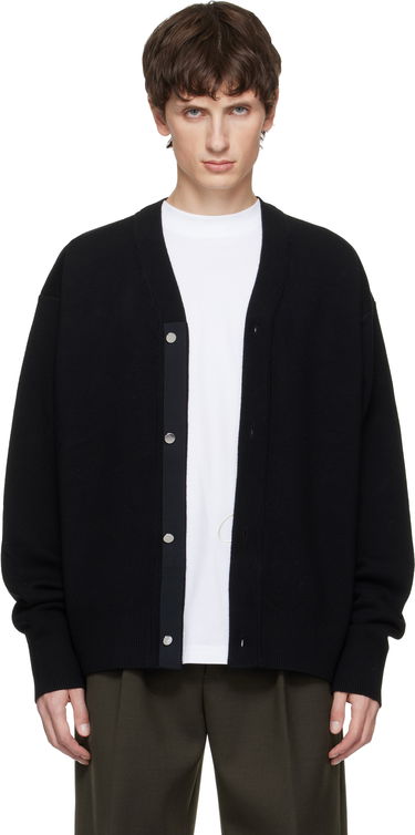 Пуловер Jacquemus 'The Doppio' Cardigan Черно | 24HCDM00292BK00185, 0
