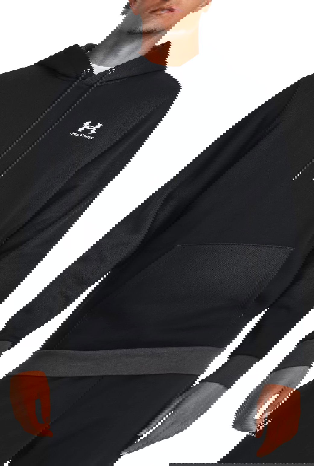Суитчър Under Armour Essential Fleece Черно | 1381214-001, 0