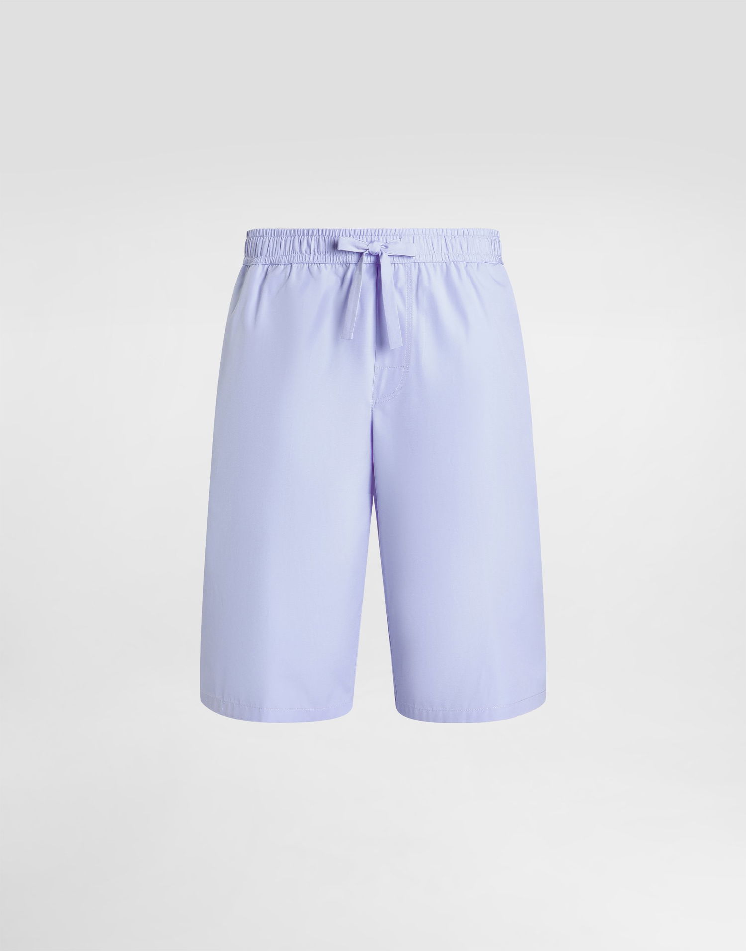 Къси панталони Dolce & Gabbana Dolce & Gabbana Cotton Bermuda Shorts with DG Embroidery Лилаво | GV37AZGJ745B0074, 0