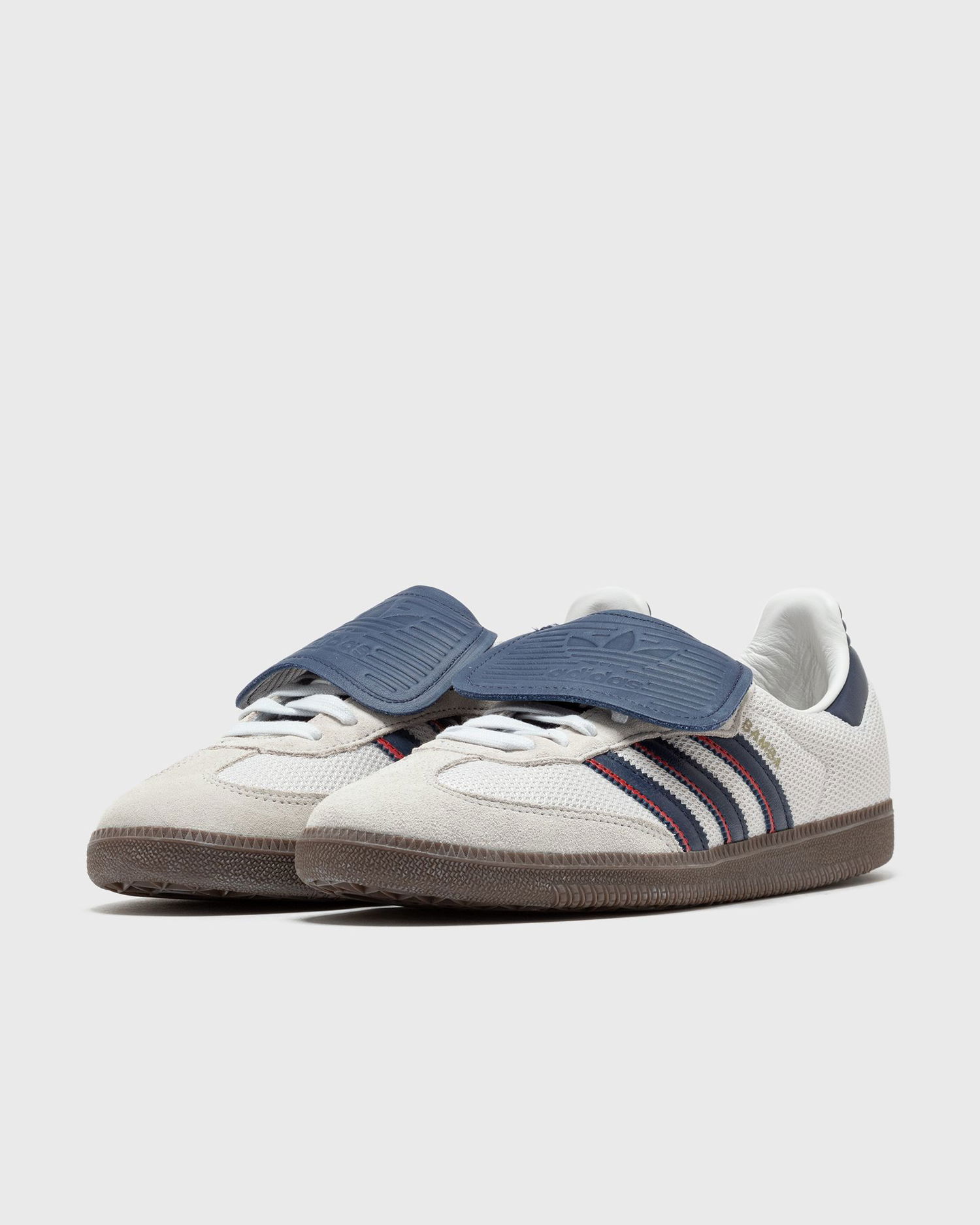 Кецове и обувки adidas Originals Samba LT Crystal White Dark Blue Сиво | IE9169, 1