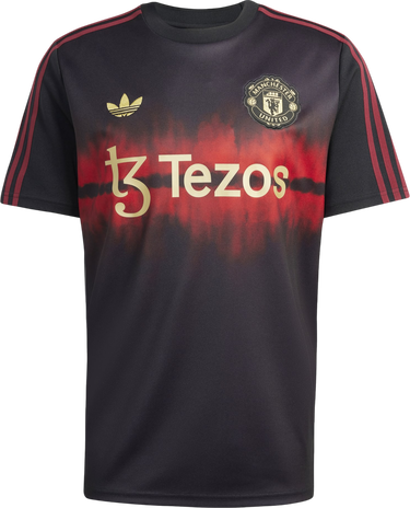 Фланелка adidas Originals Manchester United FC Training Jersey Черно | JF0377, 3