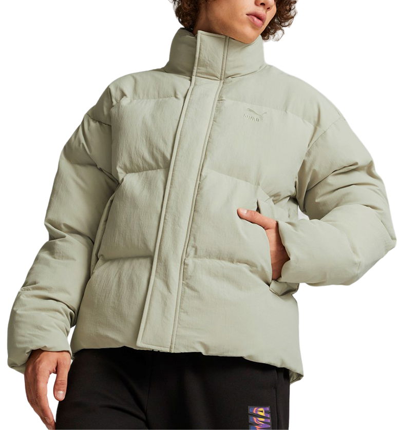 Пухо яке Puma Classics Oversized Polyball Puffer Jacket Зелено | 53557368