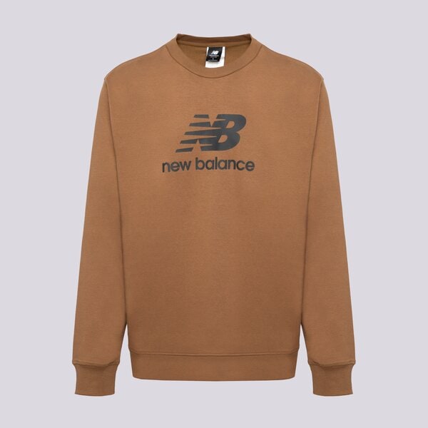 Суитчър New Balance Essentials Stacked Logo Кафяво | MT31538DHE, 0