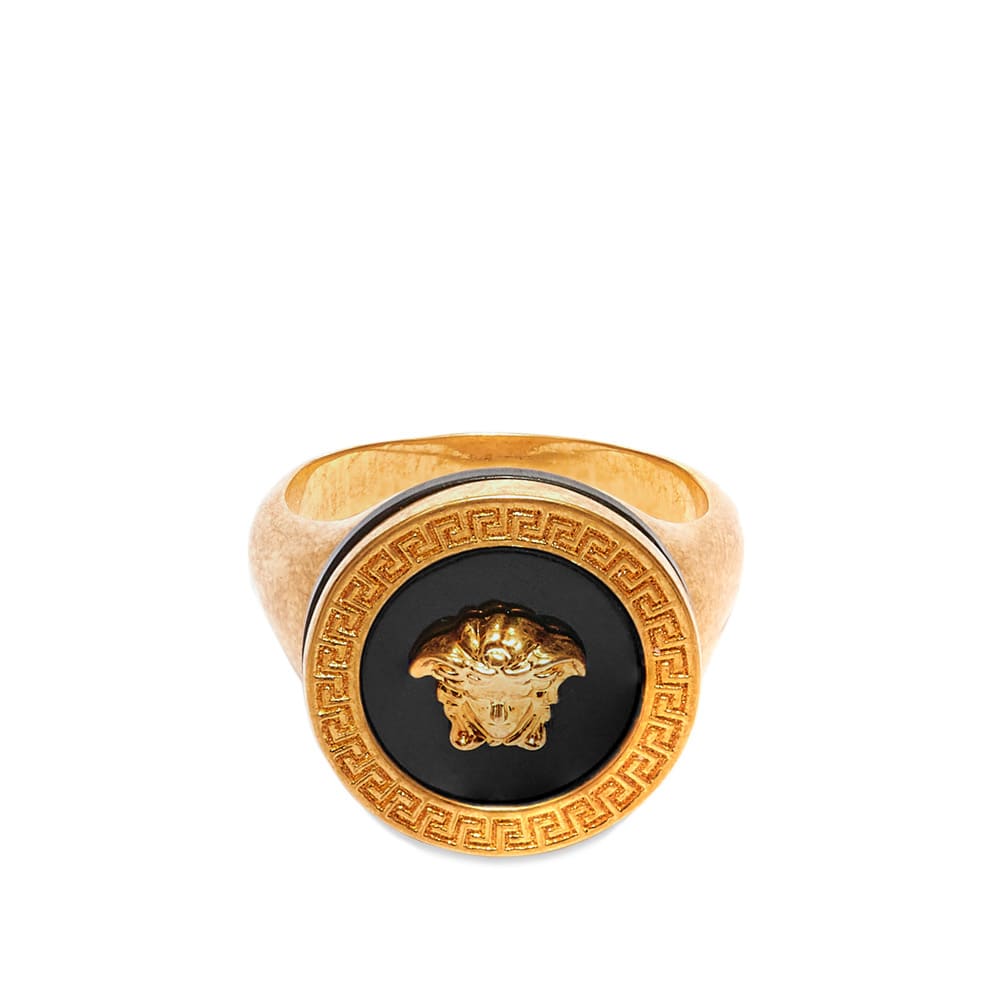 Пръстен Versace Medusa Head Signet Ring Металик | DG57285-DJMR-K41T, 0