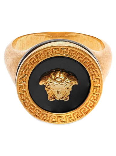 Medusa Head Signet Ring