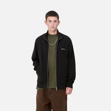 Суитчър Carhartt WIP Embroidered Logo Zip-Up Jacket Черно | I033062_9, 0