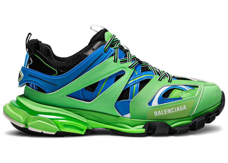 Кецове и обувки Balenciaga Track Green Blue (Women's) Зелено | 542436-W1GB8-4078, 0