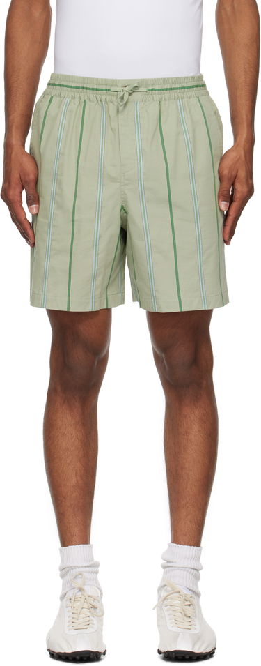 Къси панталони MAISON KITSUNÉ Maison Kitsuné Elasticated Shorts Зелено | OM01407WC5029, 0