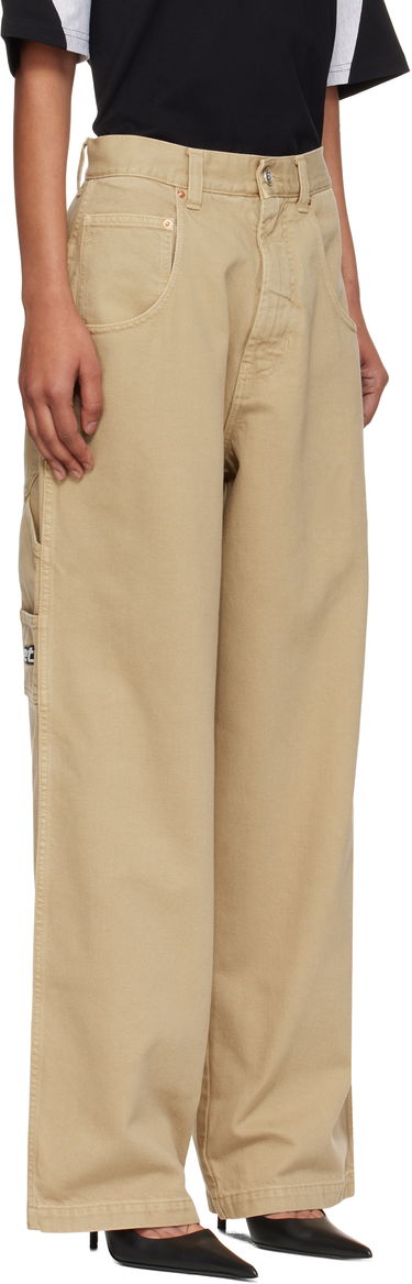 Дънки VETEMENTS Vetements Hip-Hop Pants Бежово | UH76PA250BE, 4