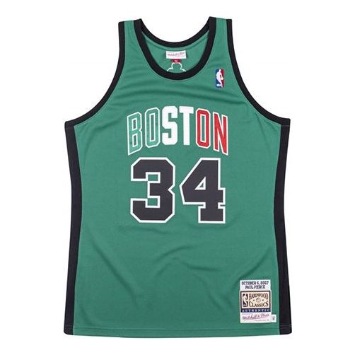Потник Mitchell & Ness Mitchell & Ness Boston Celtics Paul Pierce #34 Authentic Jersey Зелено | AJY4AC19097-BCEKYGN07PPI