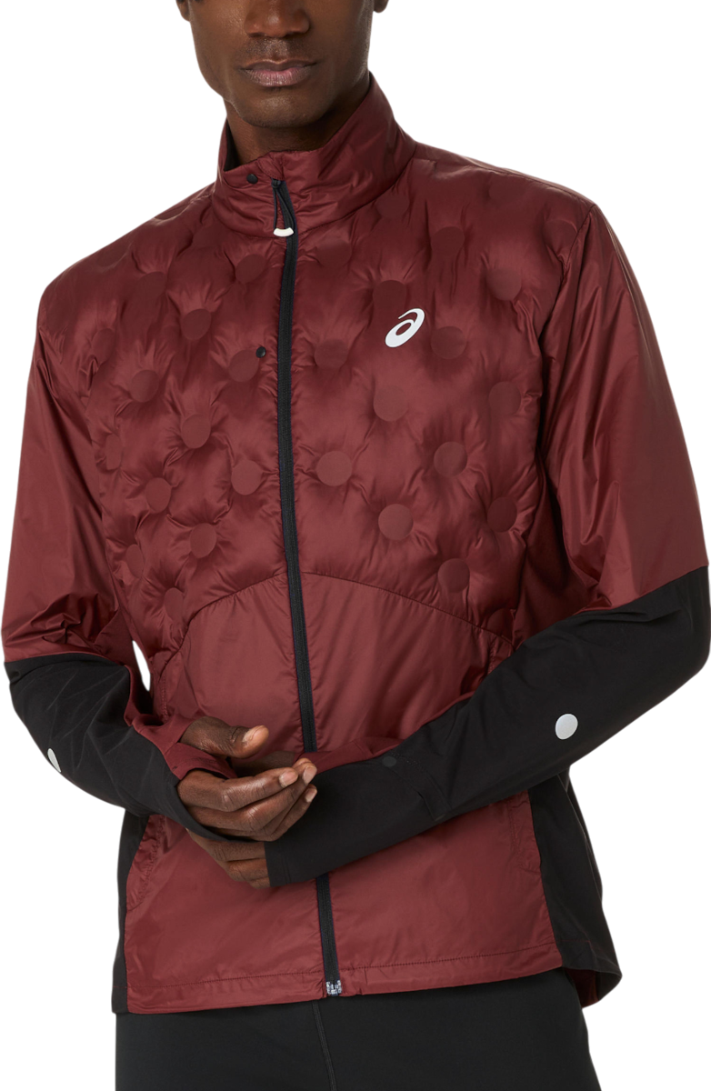 Пухо яке Asics ROAD Quilted Winter Jacket Бургунди | 2011d087-200