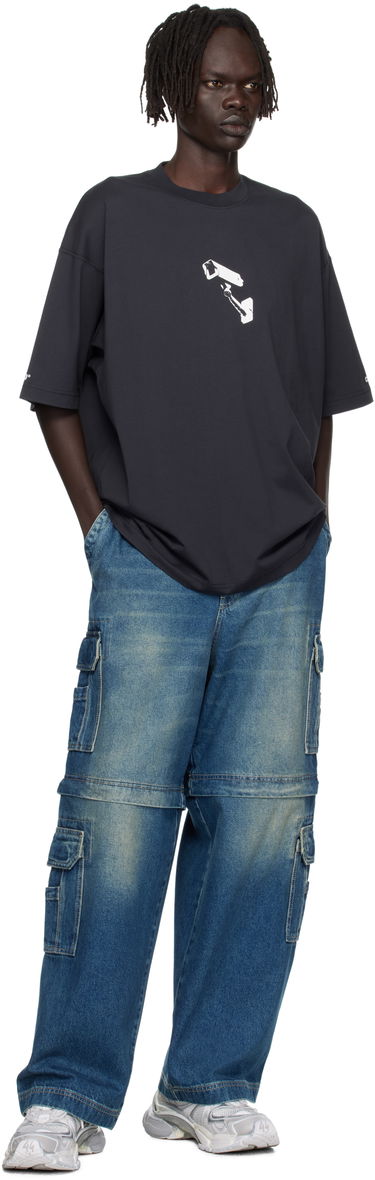 Тениска VETEMENTS VETEMENTS 'CCTV' Oversized T-Shirt Черно | UH76TR440B, 3