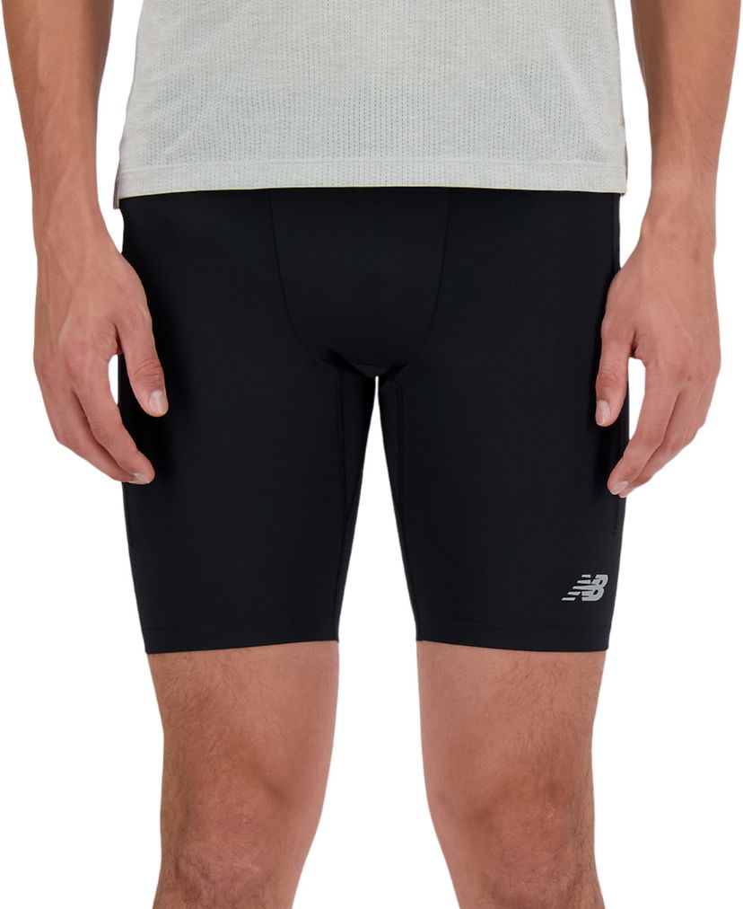 Къси панталони New Balance Sleek Pocket Half Tight 9" Черно | ms41271-bk