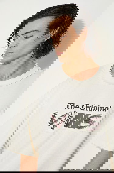 Тениска Vans Premium Classics LX Clash Graphic T-Shirt Бежово | VN000HQ73KS1, 4