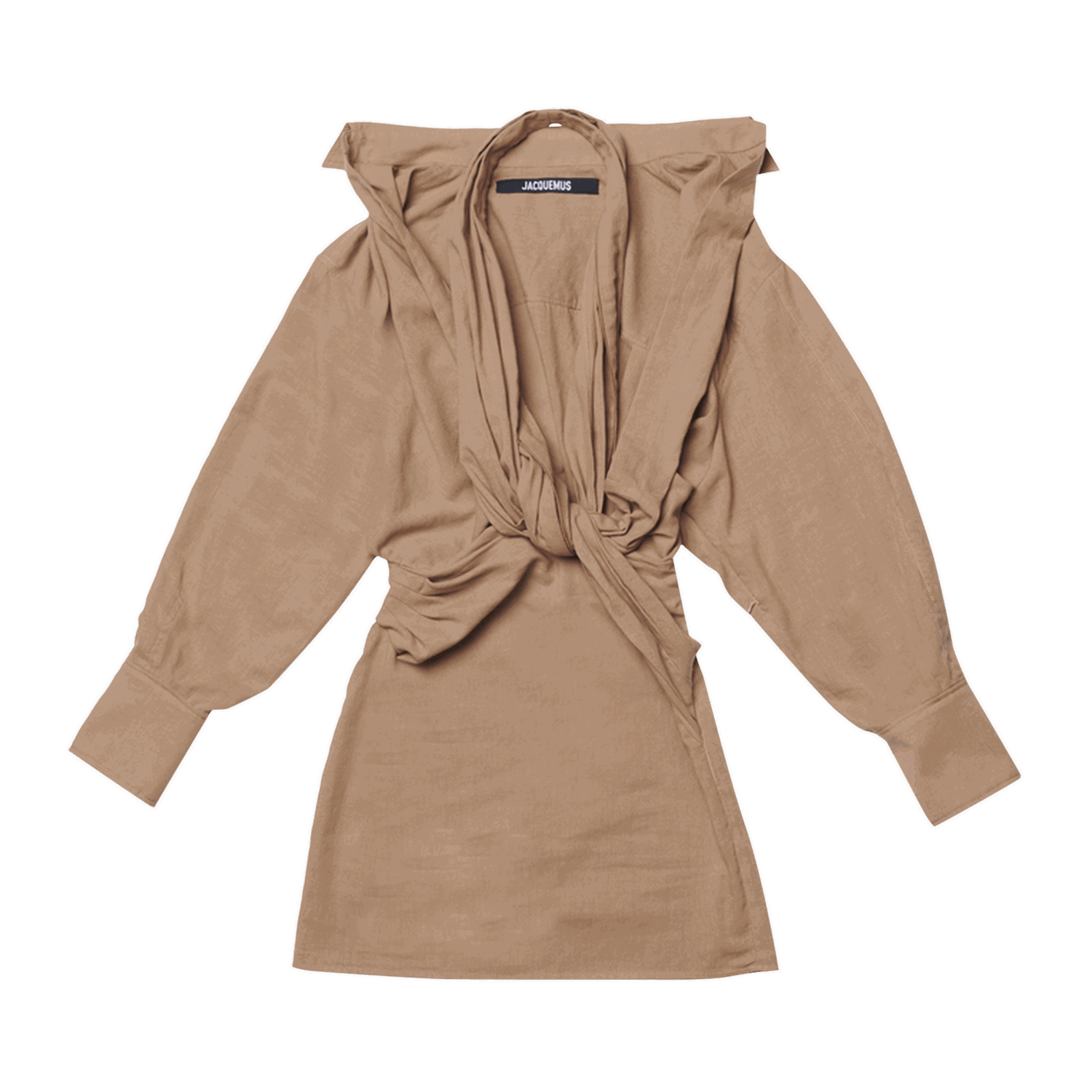 Pокля Jacquemus La Robe Agui Dress Бежово | 223DR033 1061 150, 0