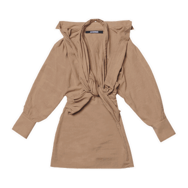 Pокля Jacquemus La Robe Agui Dress Бежово | 223DR033 1061 150, 0