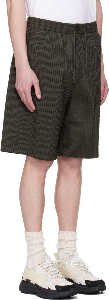 Къси панталони MAISON KITSUNÉ Maison Kitsuné Elasticated Bermuda Shorts Зелено | OM01406WC5032, 1