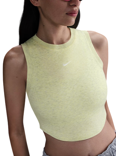Потник Nike Nike Chill Knit Cropped Tank Top Жълто | fb8279-701, 0