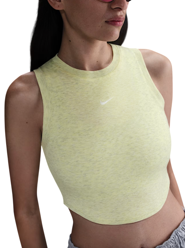 Nike Chill Knit Cropped Tank Top