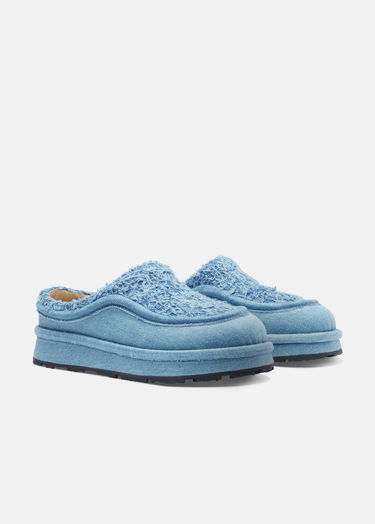 Кецове и обувки AXEL ARIGATO Pillow Platform Mule Синьо | F3200001, 8