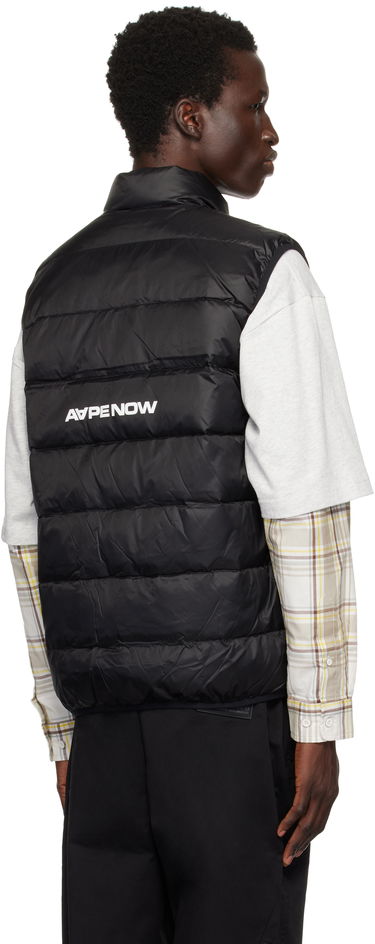 Жилетка AAPE by A Bathing Ape AAPE by A Bathing Ape 'AAPE Now' Down Vest Черно | AAPDNM7651XXNBKX, 2