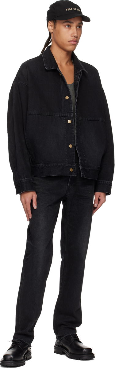 Дънки Fear of God Fear of God Classic 5 Pocket Jeans Черно | FGE240-408DNM, 3