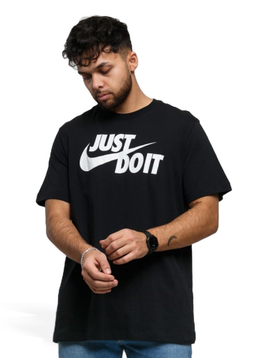 Тениска Nike NSW Tee Just Do It Swoosh Черно | AR5006-011