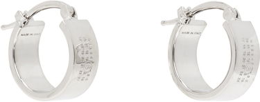Обеци Maison Margiela MM6 Maison Margiela Silver Hoop Earrings Металик | SM7VG0102 SV0310, 1
