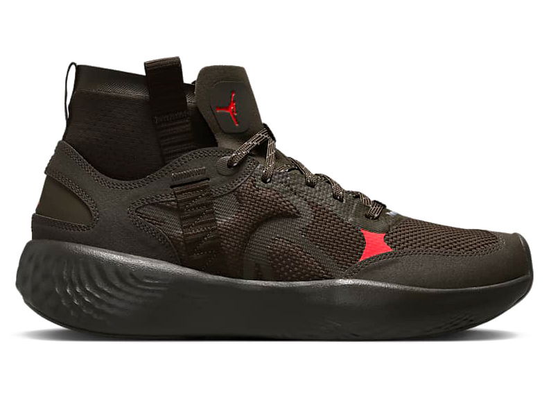 Кецове и обувки Jordan Delta 3 Mid Dark Chocolate Infrared 23 Черно | DR7614-206, 0