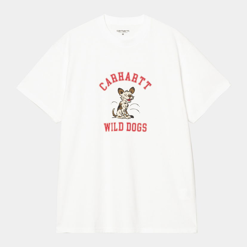 Тениска Carhartt WIP Carhartt WIP Wild Dog T-Shirt Бяло | I035450_9