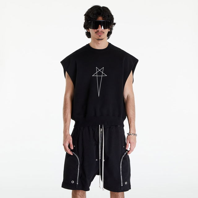 DRKSHDW Jumbo Tatlin Sweat Vest Black/ Milk