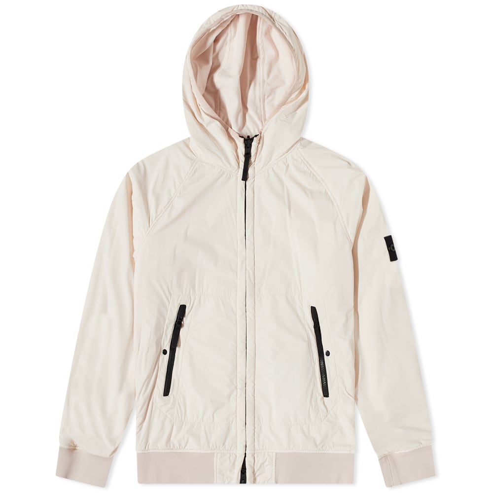 Яке Stone Island Reversible Polartec Hooded Jacket Бяло | 771542028-V0080, 0
