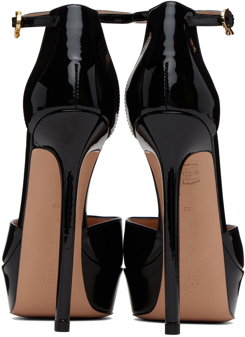 Кецове и обувки Gianvito Rossi Kasia Platform Heels Черно | G40365.15RIC.VER, 1