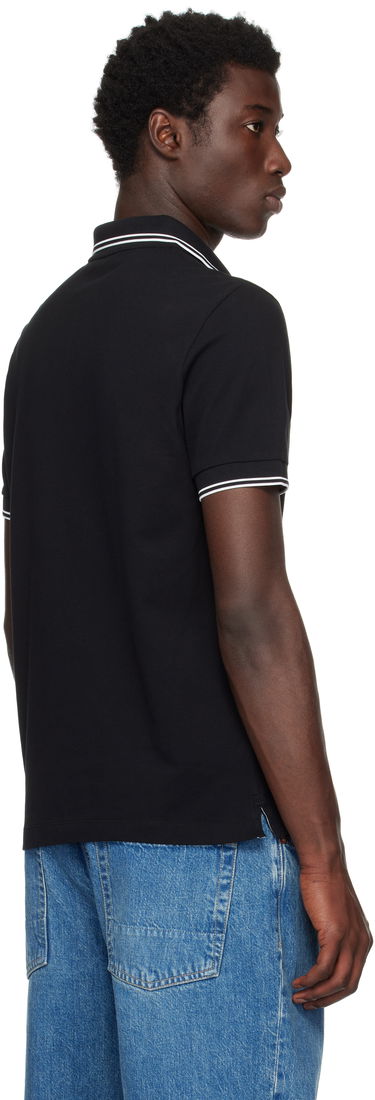 Поло тениска Stone Island Organic Piqué Polo by Stone Island Черно | K2S15 2200007 S0018, 2