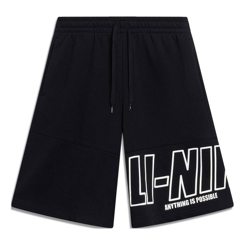 Къси панталони Li-Ning Anything Is Possible Graphic Shorts Черно | AKST597-2