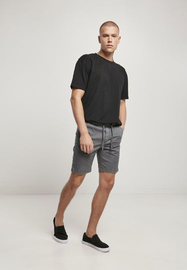 Къси панталони Urban Classics Stretch Twill Joggshorts Сиво | TB1609-02946, 5