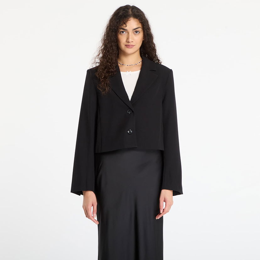 Яке Samsoe Samsoe Cropped Salaney Blazer Черно | F25300114_CLR000021