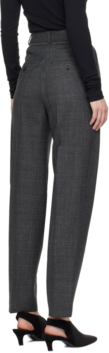 Панталони TOTEME TOTEME Single-Pleat Trousers Сиво | 242-WRB1625-FB0110, 2