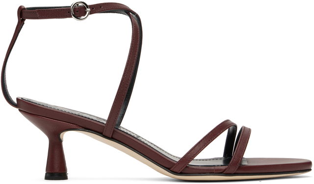 Aeyde Maeve Leather Heeled Sandals