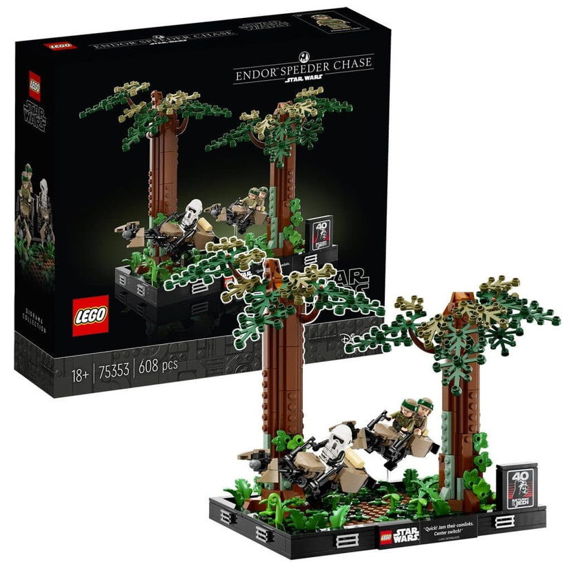 Flexstyle LEGO Star Wars™ 75353 Endor™ Speeder Chase Diorama Многоцветен | 75353LEG