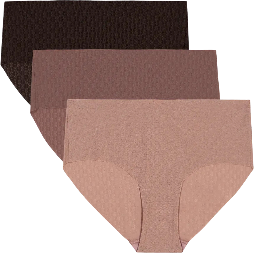 гащички Under Armour SOLID Textured High-Waist Briefs 3-Pack Многоцветен | 1390413-673, 0