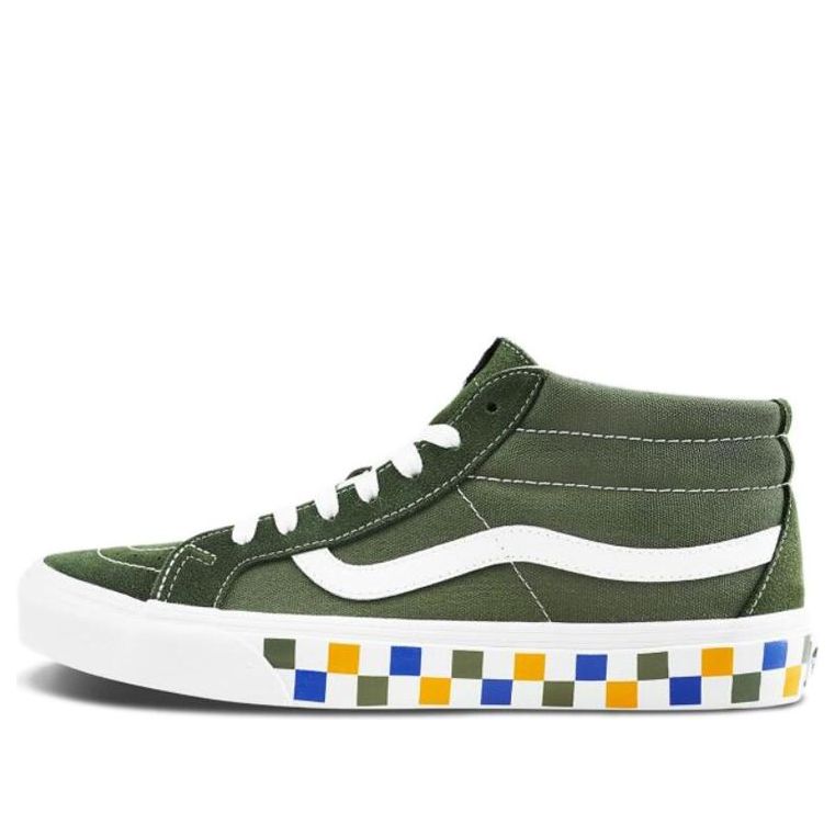 Кецове и обувки Vans Sk8-Mid Reissue Зелено | VN0A391F2BN