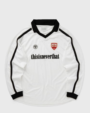 Поло тениска thisisneverthat White Soccer Jersey Бяло | TN243TTSLT01WHT, 0