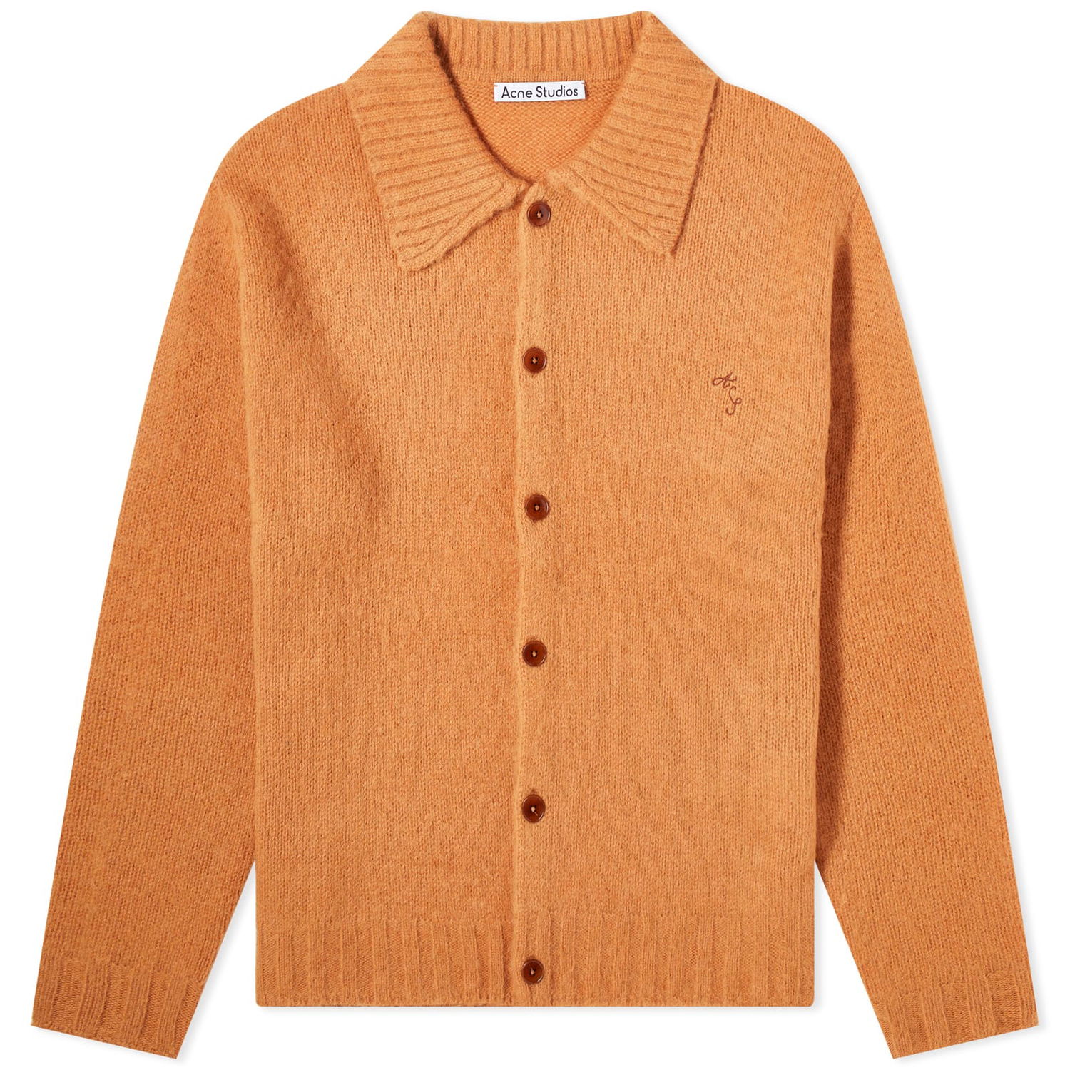 Пуловер Acne Studios Kabriel AS Shetland Cardigan Оранжево
 | B60294-ADS, 0