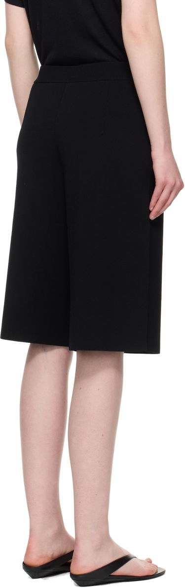 Къси панталони TOTEME TOTEME Knit Shorts Черно | 253-WRB0305-YA0187, 2