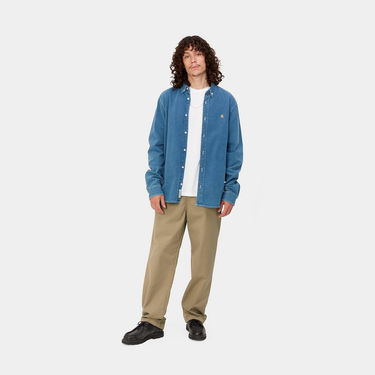 Панталони Carhartt WIP Craft Pant "Leather rinsed" Бежово | I027965_8Y_02, 3