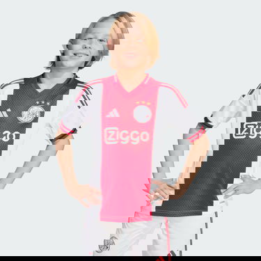 Фланелка adidas Performance Ajax Amsterdam 25/26 Home Jersey Kids Червено | JI7217, 0